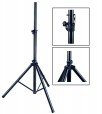 Reproduktorový stativ Soundsation, černý, 40 kg