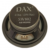 Basový reproduktor DAX SW802 subwoofer 4 Ohm 120 W