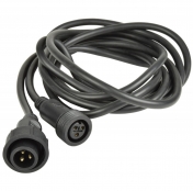 Waterproof 3-pin DMX cable IP65, 10 m, ⌀21 mm, output