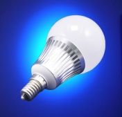 LED bulb 6 W E14 including remote control