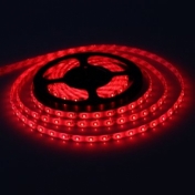 Červený LED pásek 3528, 4,8W/m, 120 diod, 1 m