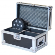 Flight case přepravní box pro 4 LED PAR reflektory