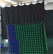 LED curtain for DJ table, 2410 x 1150 mm, 528x RGB 3-in-1 LED
