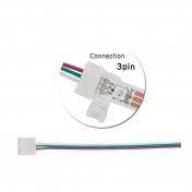 Connecting 3-pin cable for digital RGB LED strips WS2811,2812