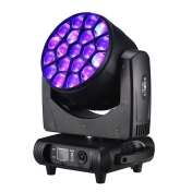 LED moving head Wash 19x 15 W RGBW Bee Eye, Zoom 5-60°, DMX