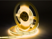 LED pásek teplá bílá 3000K, 24V, 10W, 480 COB diod