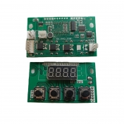 Control board with display, RGB