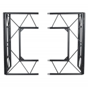 DJ table booth, Pro Event Table, version II., foldable, black